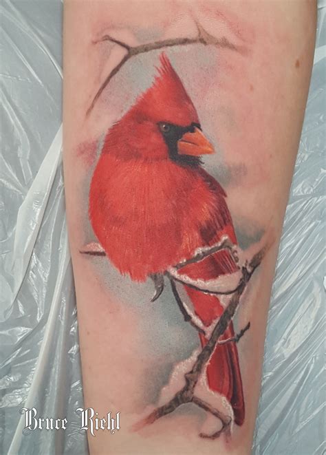 Red cardinal bird tattoos - Virgin Voyages announced its new tattoo shop aboard it's new cruise ship Scarlet Lady called Squid Ink. People get tattoos for all kinds of reasons. Self-expression. Honoring a lov...